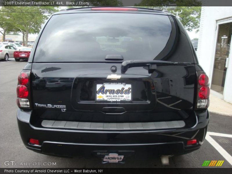 Black / Ebony 2007 Chevrolet TrailBlazer LT 4x4