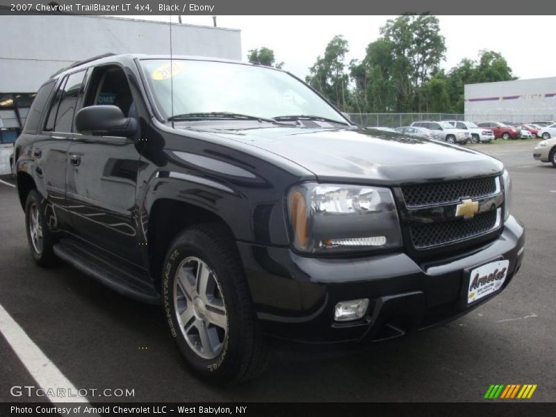 Black / Ebony 2007 Chevrolet TrailBlazer LT 4x4