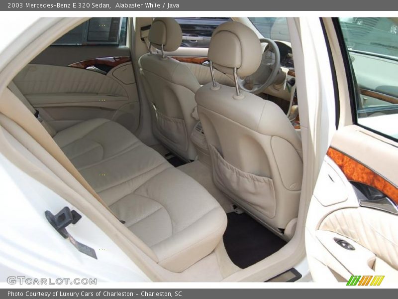 Alabaster White / Java 2003 Mercedes-Benz E 320 Sedan