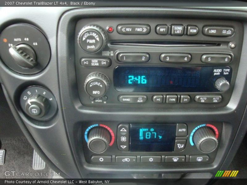 Black / Ebony 2007 Chevrolet TrailBlazer LT 4x4