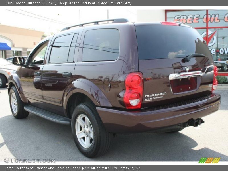 Deep Molten Red Pearl / Medium Slate Gray 2005 Dodge Durango SLT 4x4
