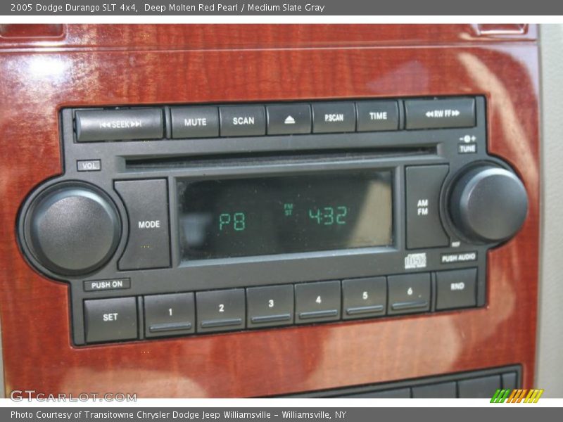 Deep Molten Red Pearl / Medium Slate Gray 2005 Dodge Durango SLT 4x4