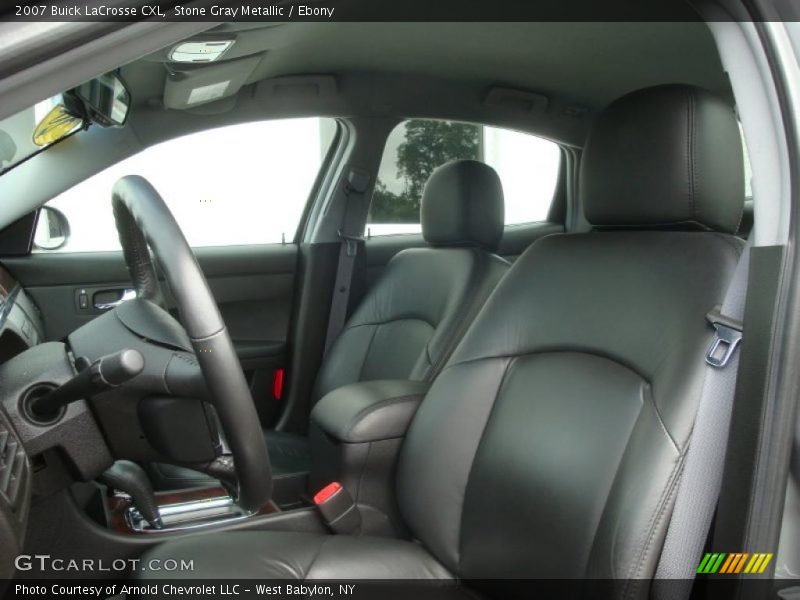 Stone Gray Metallic / Ebony 2007 Buick LaCrosse CXL