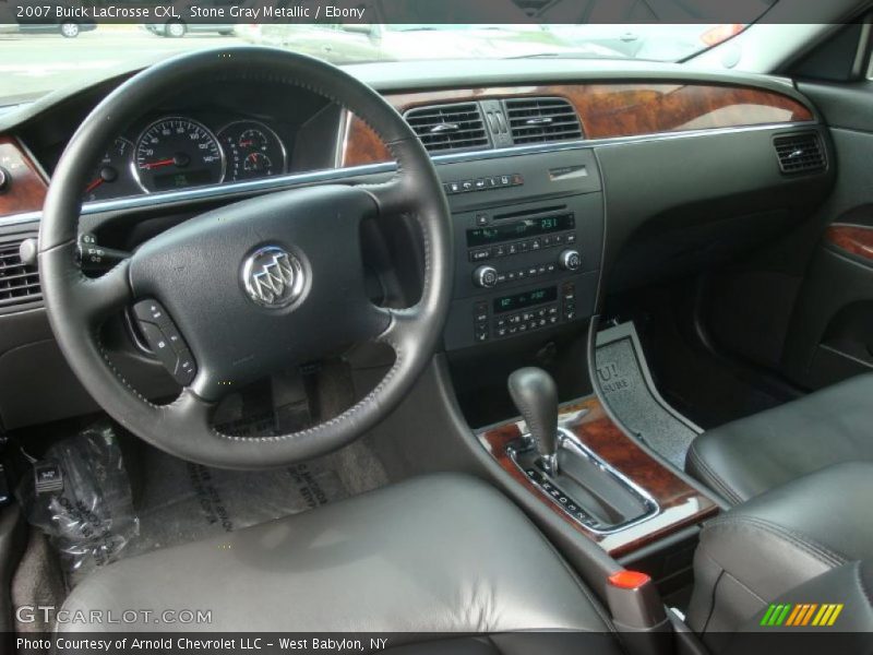 Stone Gray Metallic / Ebony 2007 Buick LaCrosse CXL