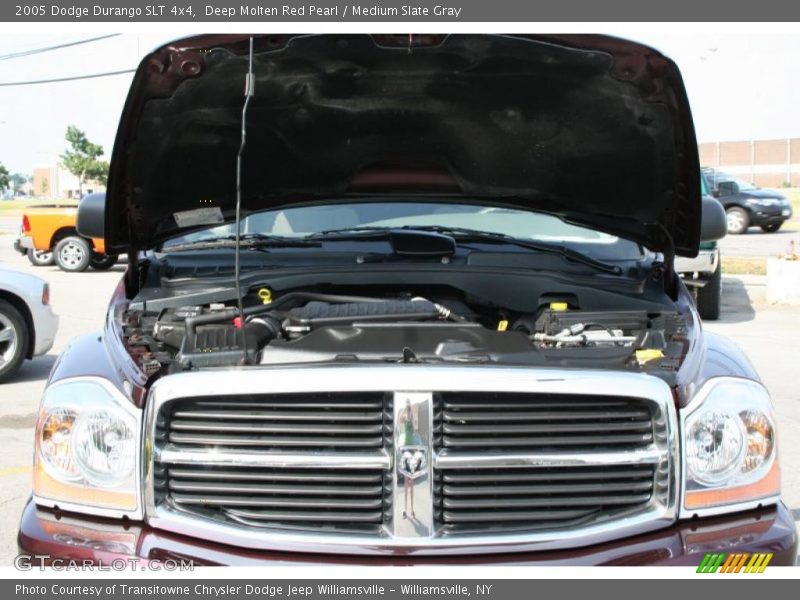 Deep Molten Red Pearl / Medium Slate Gray 2005 Dodge Durango SLT 4x4