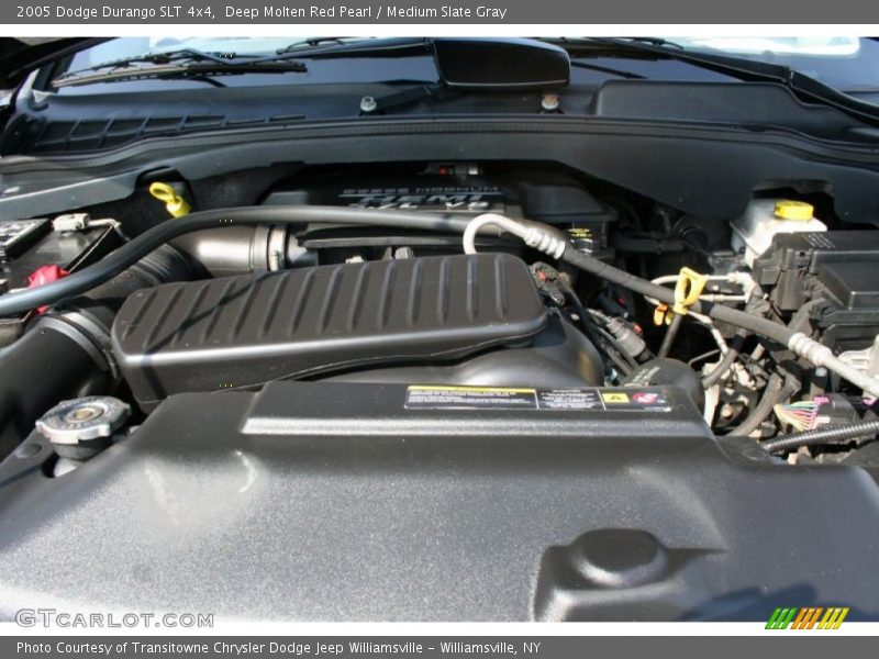 Deep Molten Red Pearl / Medium Slate Gray 2005 Dodge Durango SLT 4x4