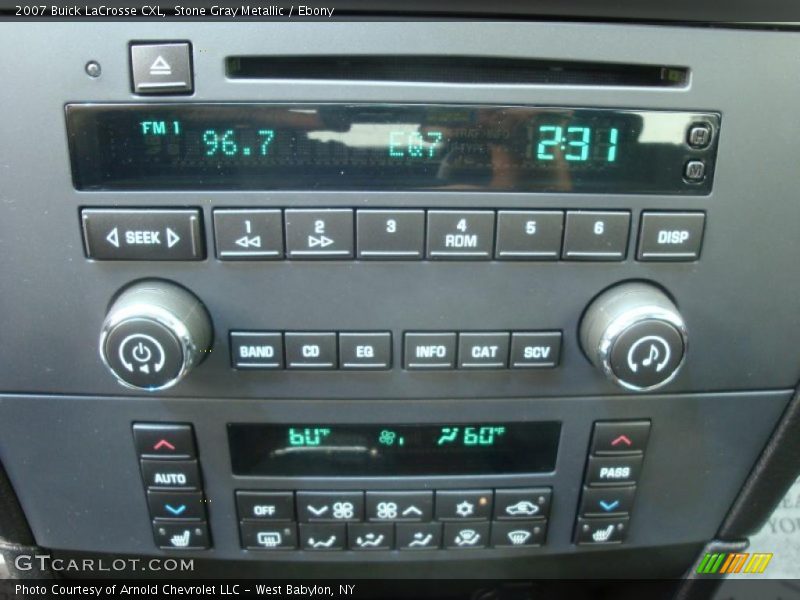 Stone Gray Metallic / Ebony 2007 Buick LaCrosse CXL