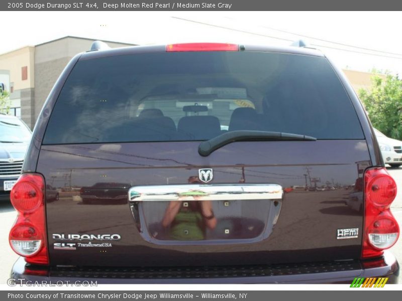 Deep Molten Red Pearl / Medium Slate Gray 2005 Dodge Durango SLT 4x4