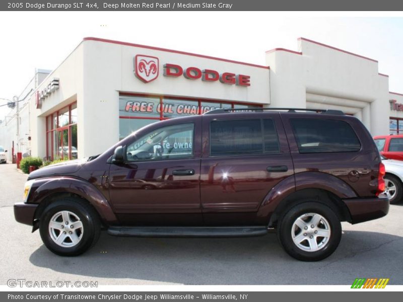 Deep Molten Red Pearl / Medium Slate Gray 2005 Dodge Durango SLT 4x4