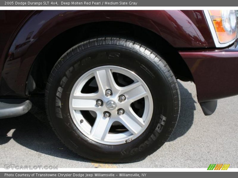 Deep Molten Red Pearl / Medium Slate Gray 2005 Dodge Durango SLT 4x4