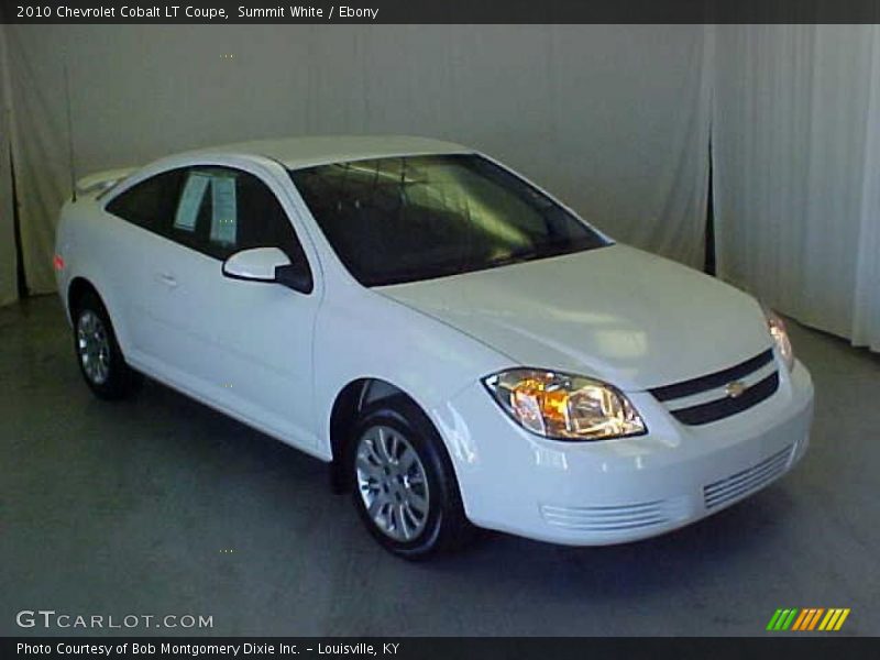 Summit White / Ebony 2010 Chevrolet Cobalt LT Coupe