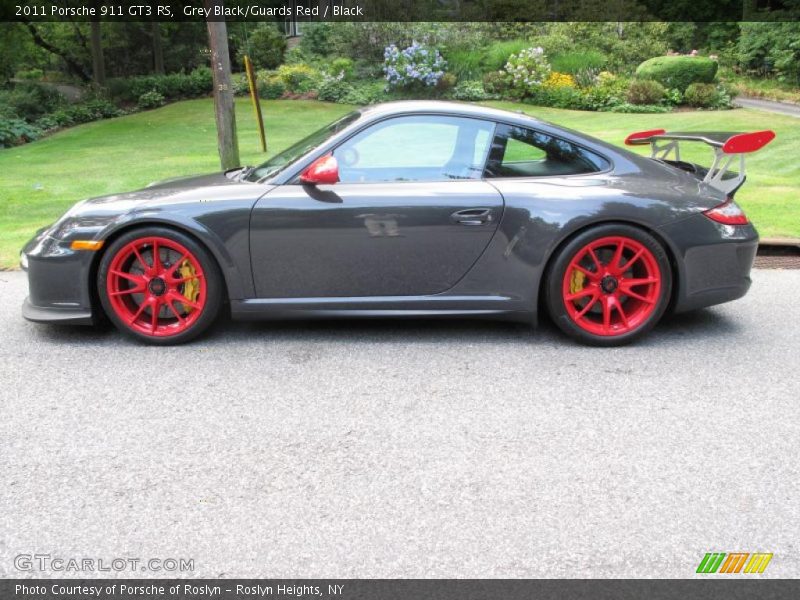 Grey Black/Guards Red / Black 2011 Porsche 911 GT3 RS