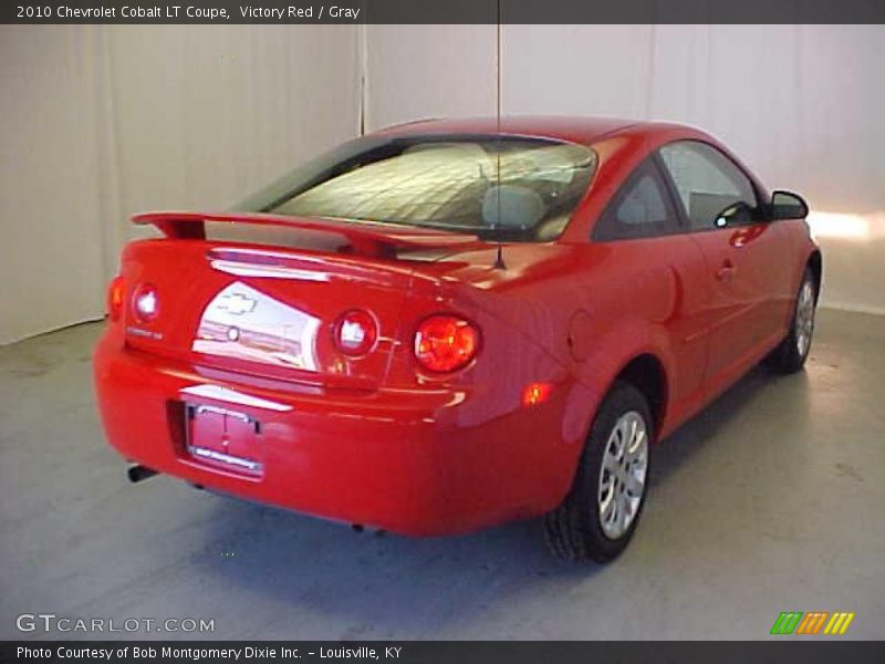 Victory Red / Gray 2010 Chevrolet Cobalt LT Coupe