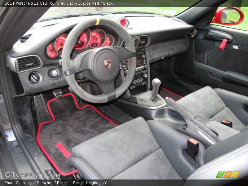 Grey Black/Guards Red / Black 2011 Porsche 911 GT3 RS