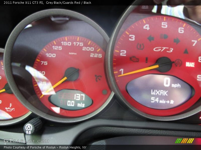 Grey Black/Guards Red / Black 2011 Porsche 911 GT3 RS