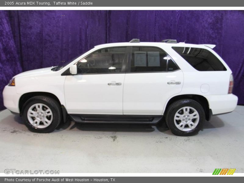 Taffeta White / Saddle 2005 Acura MDX Touring