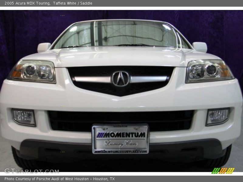 Taffeta White / Saddle 2005 Acura MDX Touring