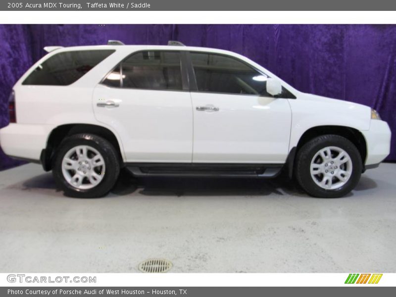Taffeta White / Saddle 2005 Acura MDX Touring