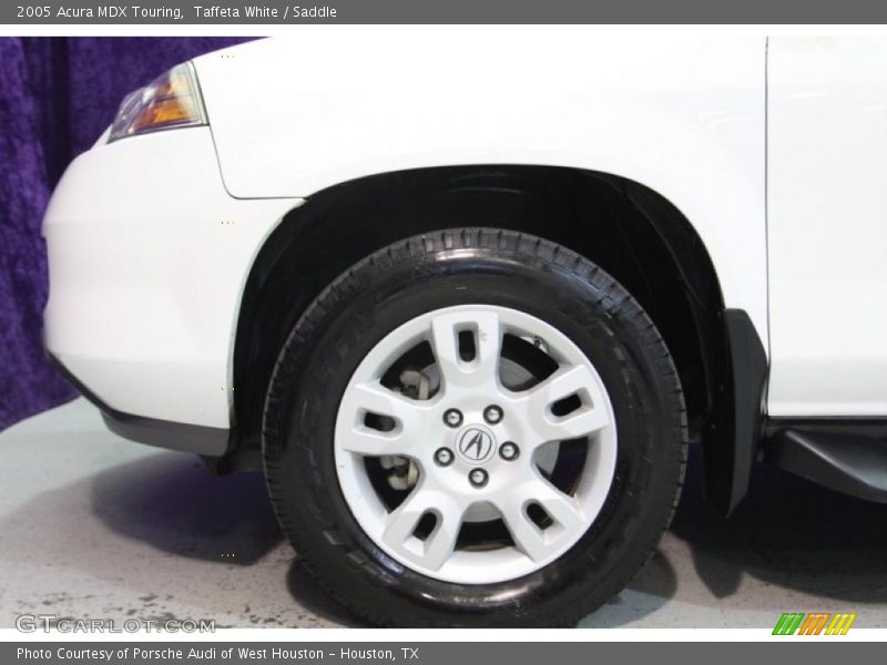 Taffeta White / Saddle 2005 Acura MDX Touring