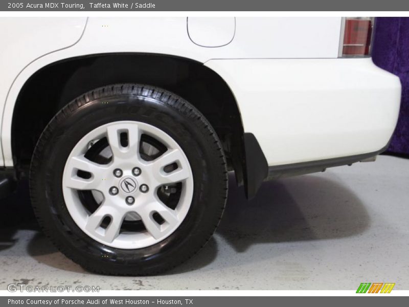 Taffeta White / Saddle 2005 Acura MDX Touring