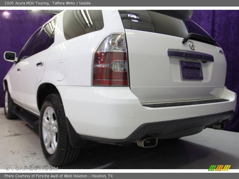Taffeta White / Saddle 2005 Acura MDX Touring