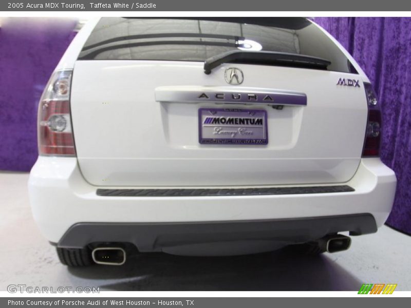 Taffeta White / Saddle 2005 Acura MDX Touring