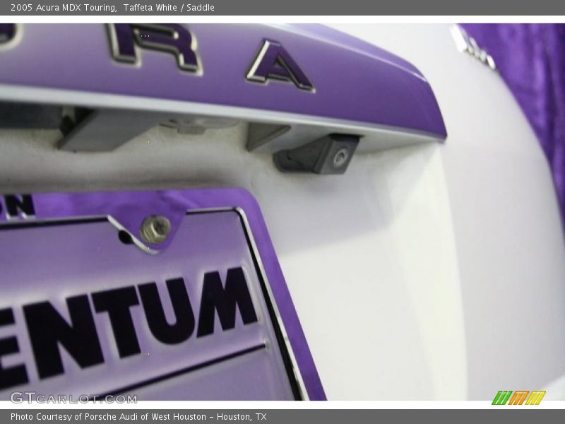Taffeta White / Saddle 2005 Acura MDX Touring