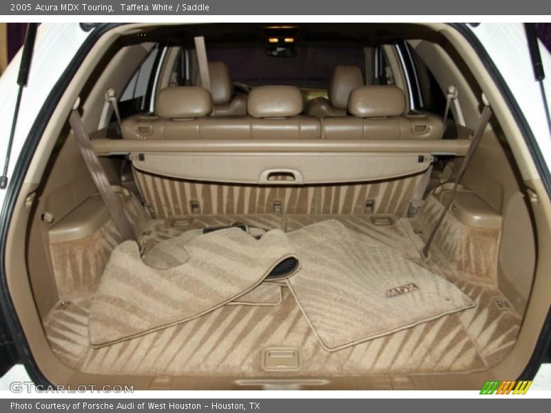 Taffeta White / Saddle 2005 Acura MDX Touring