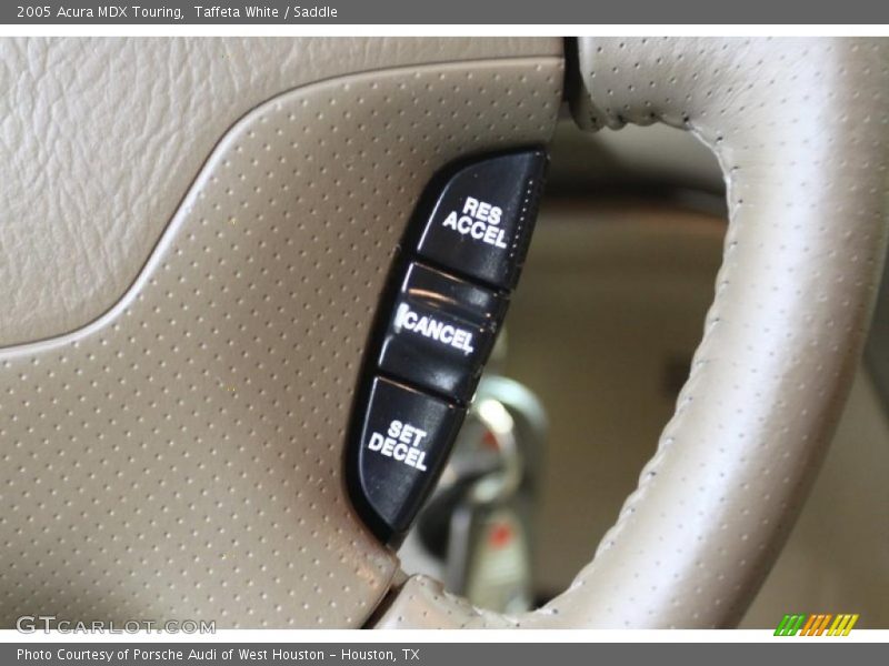 Taffeta White / Saddle 2005 Acura MDX Touring