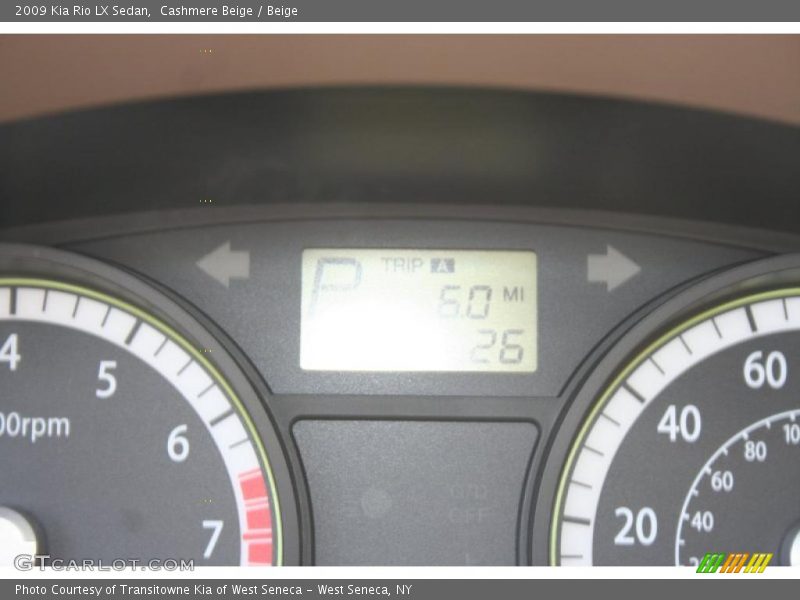 Cashmere Beige / Beige 2009 Kia Rio LX Sedan