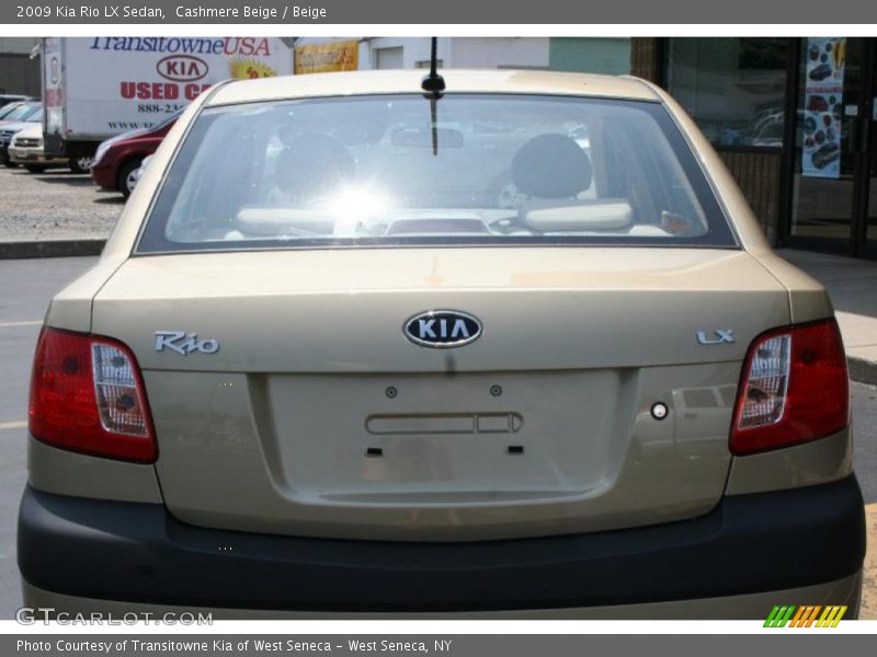 Cashmere Beige / Beige 2009 Kia Rio LX Sedan