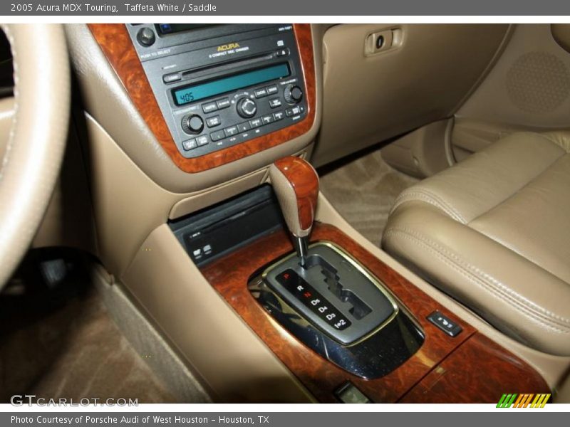 Taffeta White / Saddle 2005 Acura MDX Touring