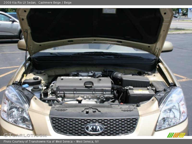 Cashmere Beige / Beige 2009 Kia Rio LX Sedan