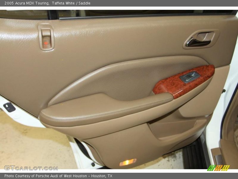 Taffeta White / Saddle 2005 Acura MDX Touring