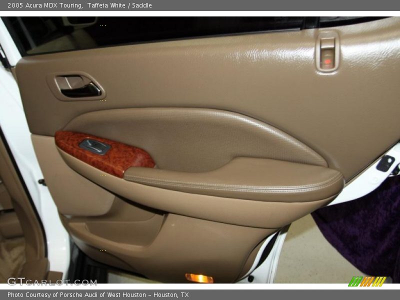 Taffeta White / Saddle 2005 Acura MDX Touring