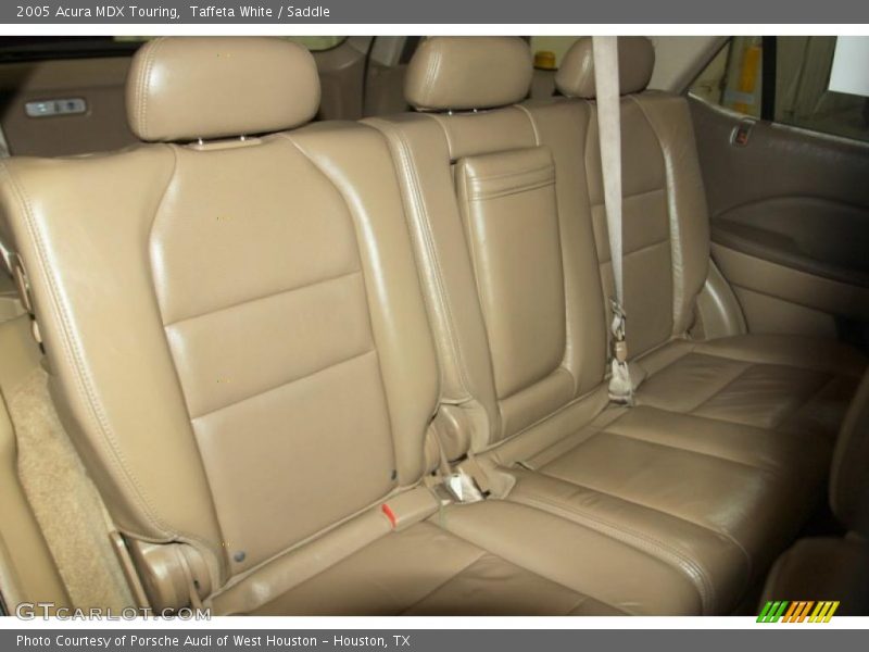 Taffeta White / Saddle 2005 Acura MDX Touring
