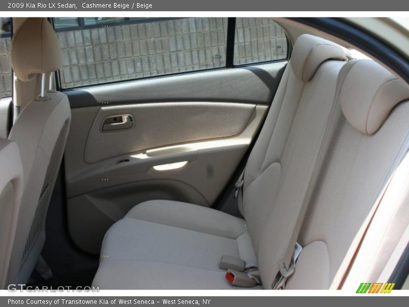 Cashmere Beige / Beige 2009 Kia Rio LX Sedan