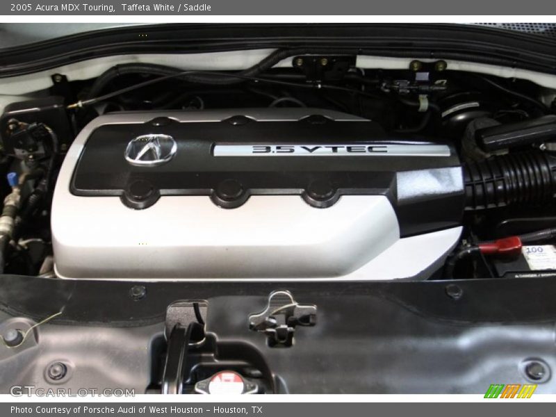 Taffeta White / Saddle 2005 Acura MDX Touring