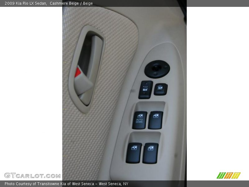 Cashmere Beige / Beige 2009 Kia Rio LX Sedan