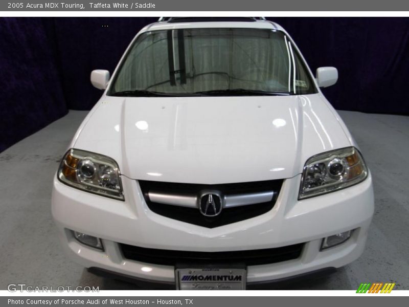 Taffeta White / Saddle 2005 Acura MDX Touring