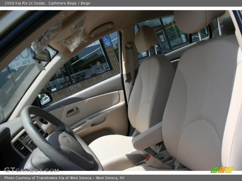 Cashmere Beige / Beige 2009 Kia Rio LX Sedan