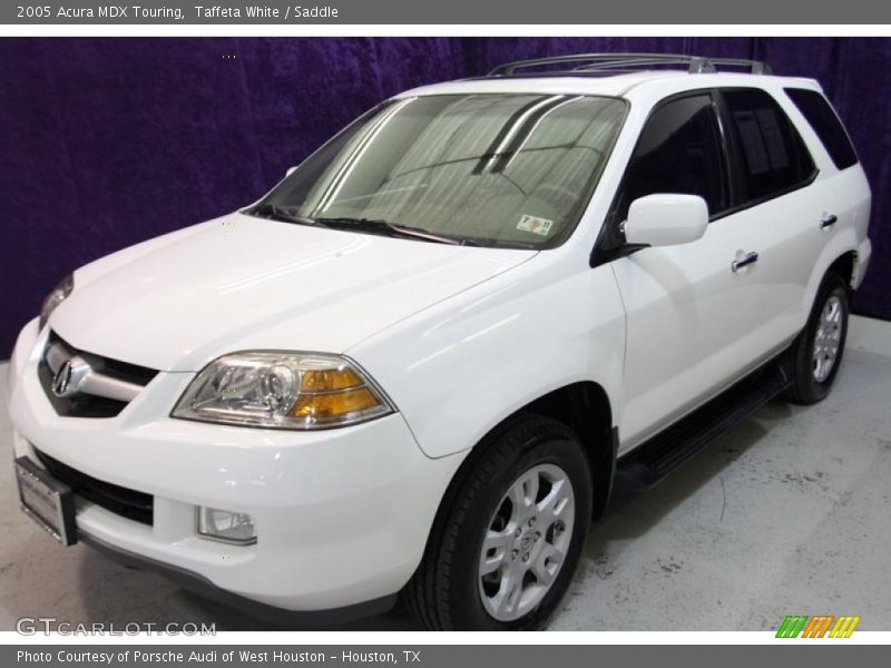Taffeta White / Saddle 2005 Acura MDX Touring