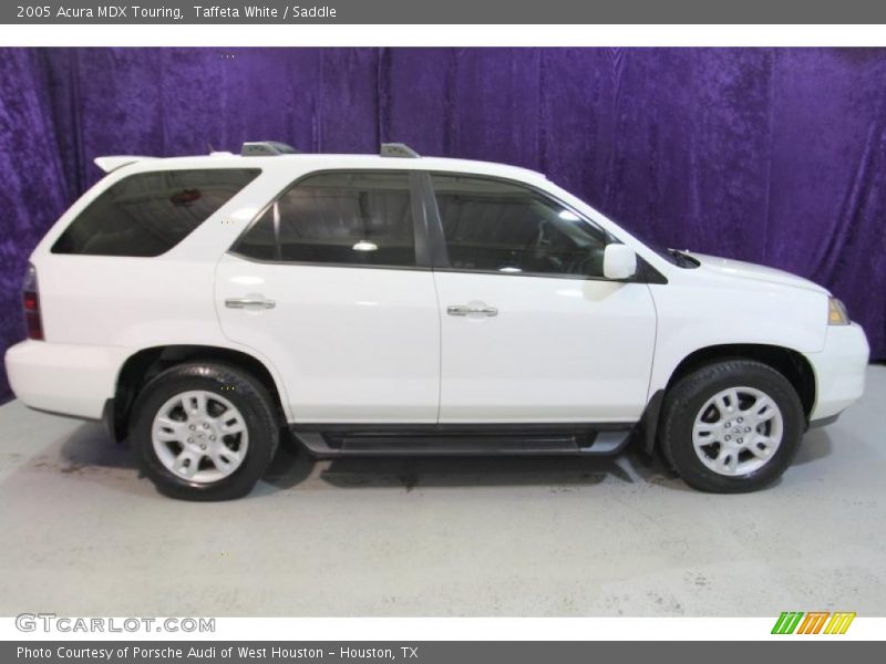 Taffeta White / Saddle 2005 Acura MDX Touring