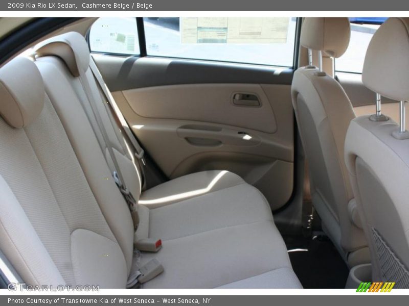 Cashmere Beige / Beige 2009 Kia Rio LX Sedan