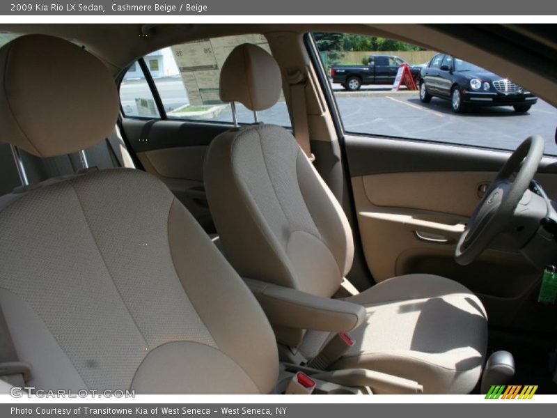 Cashmere Beige / Beige 2009 Kia Rio LX Sedan