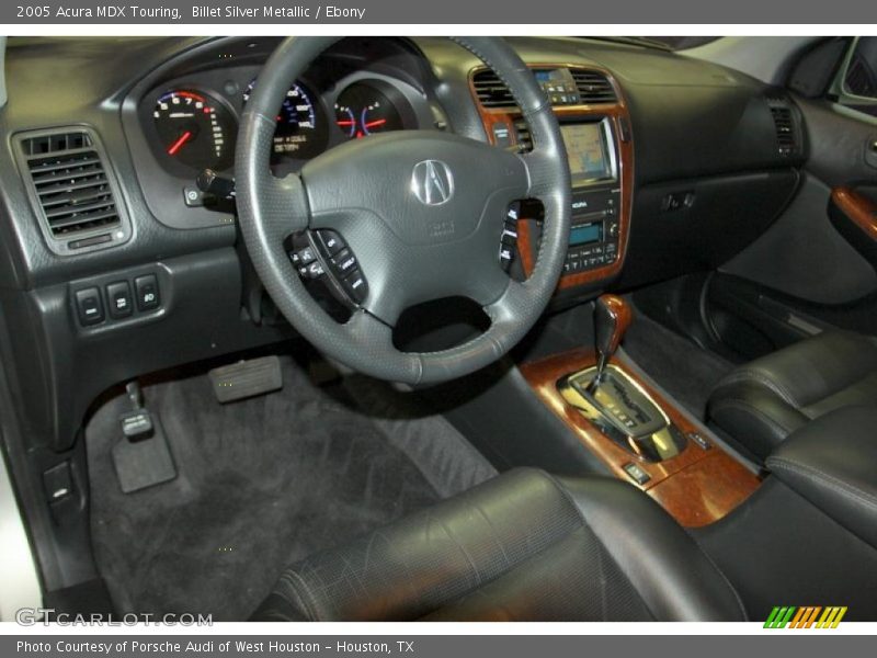 Billet Silver Metallic / Ebony 2005 Acura MDX Touring