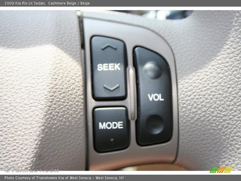 Cashmere Beige / Beige 2009 Kia Rio LX Sedan