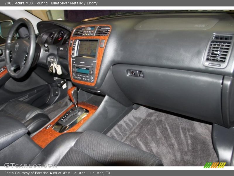Billet Silver Metallic / Ebony 2005 Acura MDX Touring