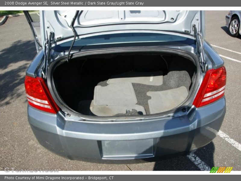 Silver Steel Metallic / Dark Slate Gray/Light Slate Gray 2008 Dodge Avenger SE