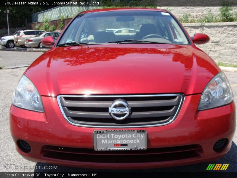 Sonoma Sunset Red / Blond 2003 Nissan Altima 2.5 S